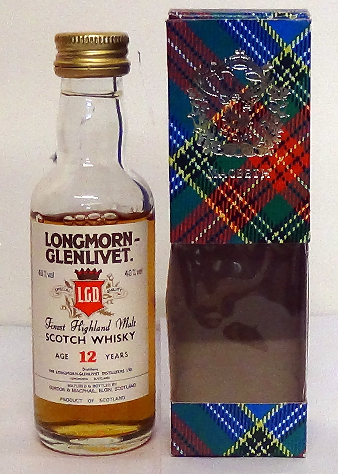 1990's Longmorn - Glenlivet 12 YO 4cl – M&M Personal Vintners