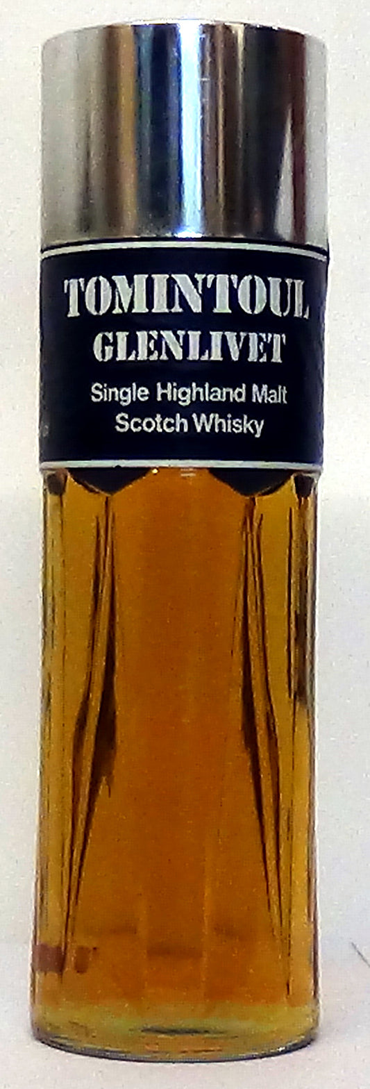 1960s Tomintoul Glenlivet 12 Year Old Highland Malt ‘old perfume bottle’ 26 ⅔ fl oz