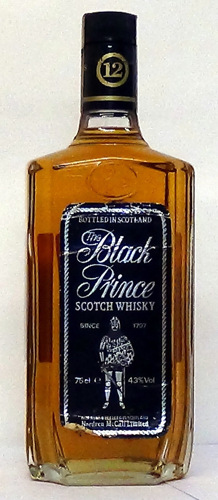 1970s Black Prince 12 Year Old 43% Abv