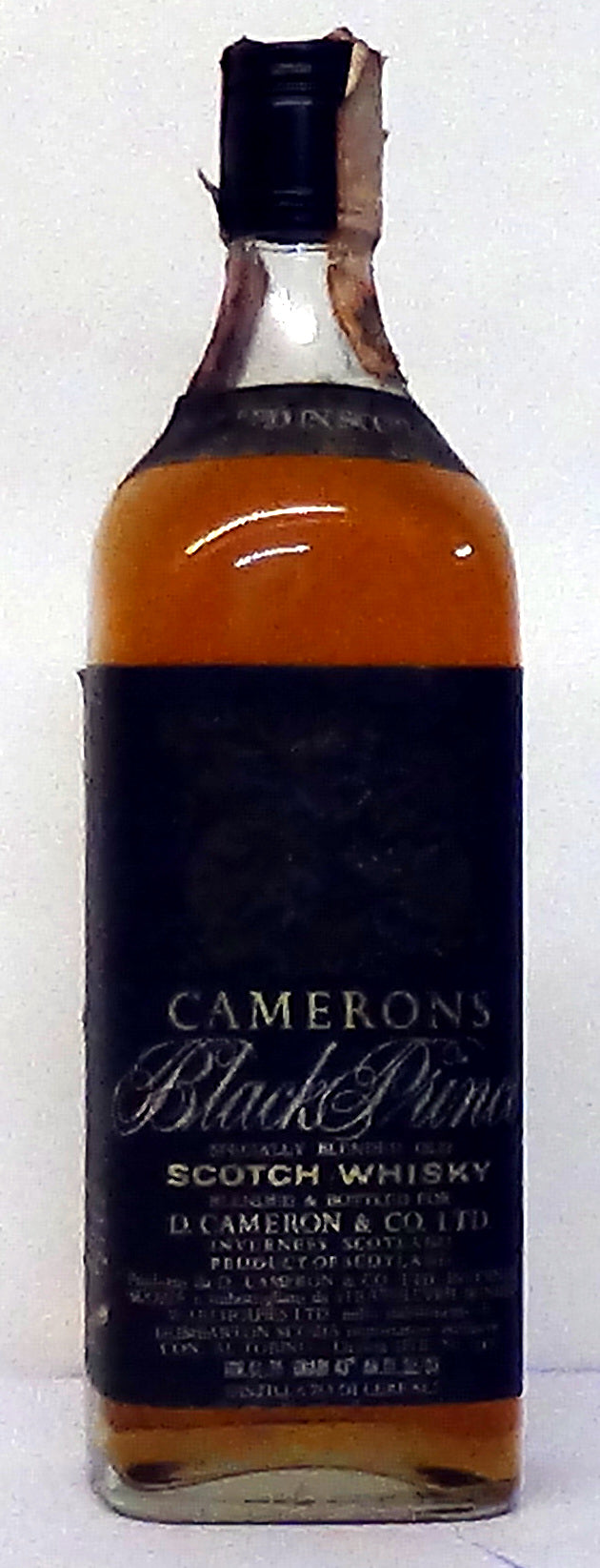 1970s Camerons Black Prince