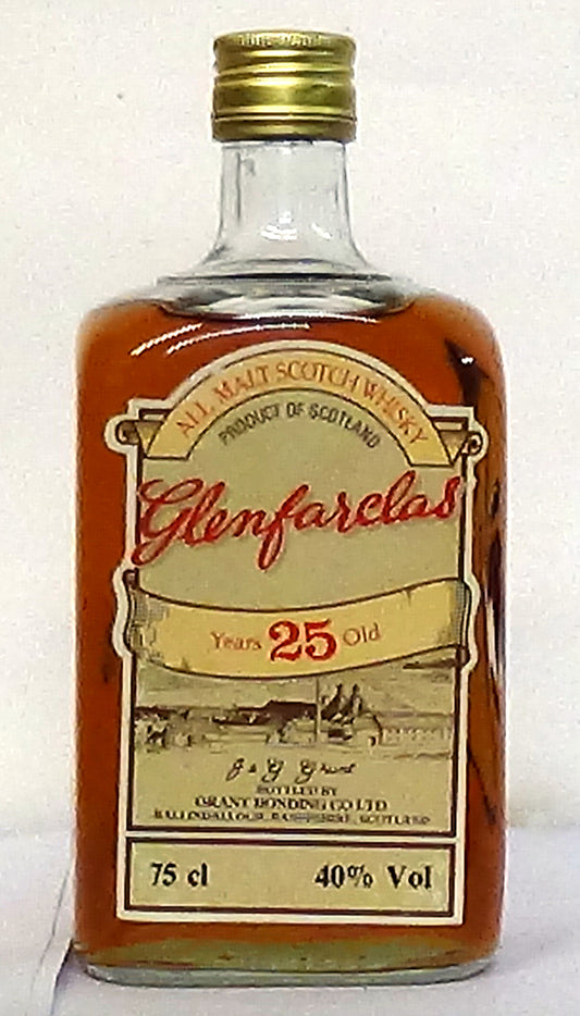 1970s GlenFarclas 25 Year Old 40% abv