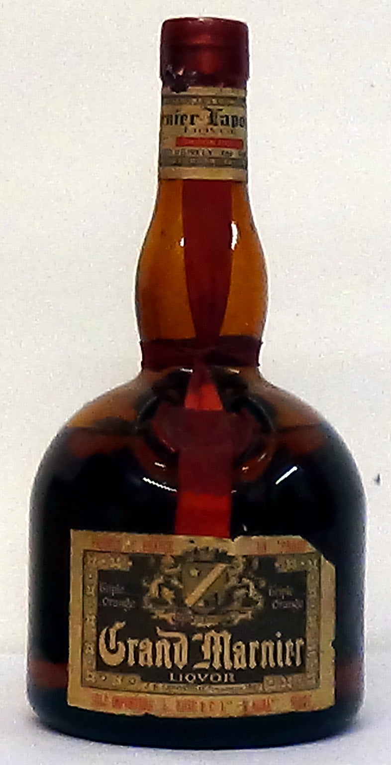 1970s Grand Marnier Liqueur Orange & Fine Old Cognac Brandy