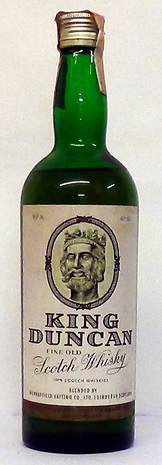 1970s King Duncan Fine Old Scotch