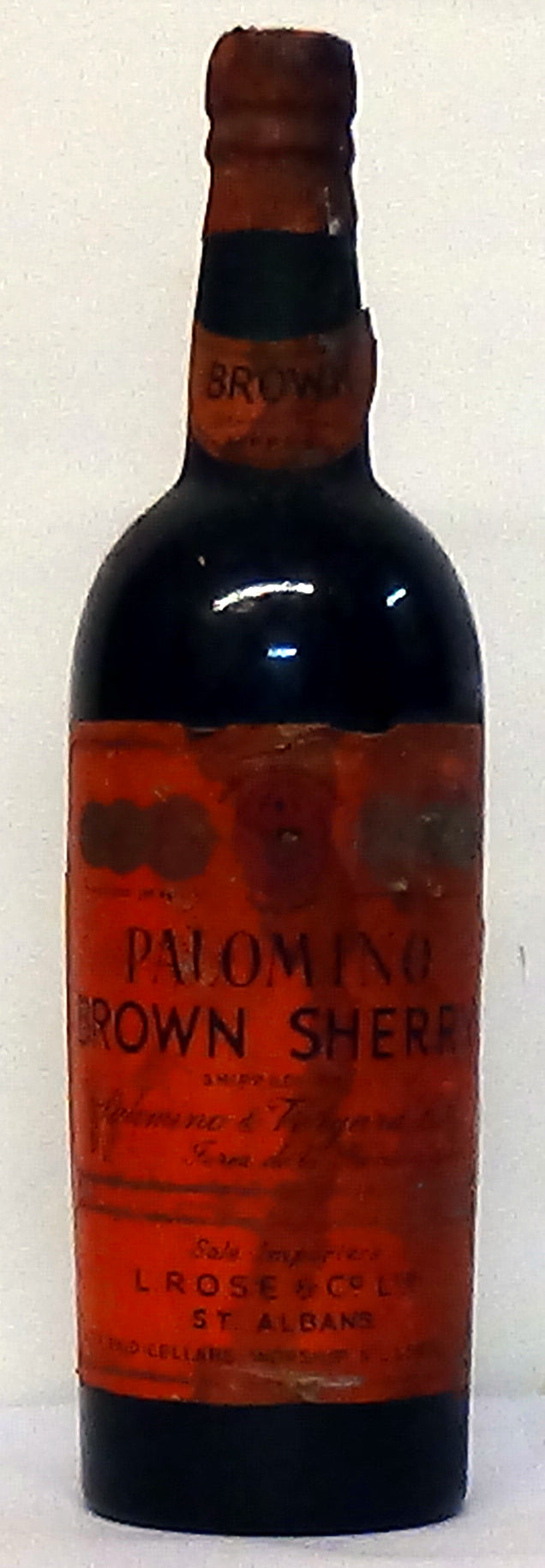 1970s Palomino & Vergara Brown Sherry