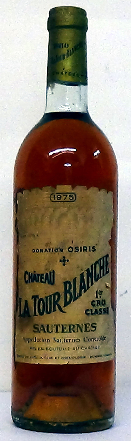 1975 Chateau La Tour Blanche 1er Cru Classe Sauternes