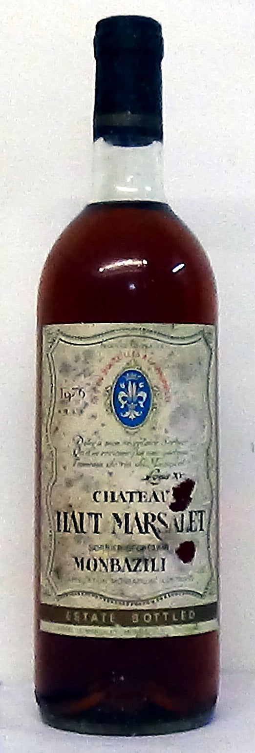 1976 Château Haut Marsalet Monbazillac 70cl