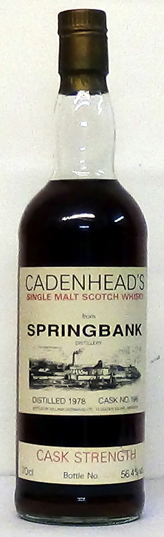 1978 Springbank Cadenhead Cask Strength 56.4%