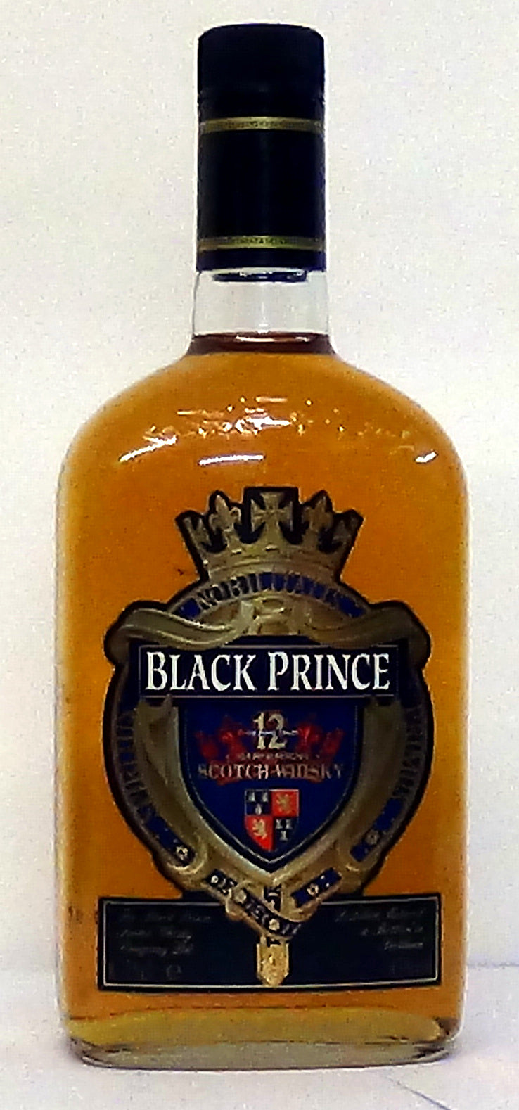 1980s Black Prince 12 Year Old Superior 75cl