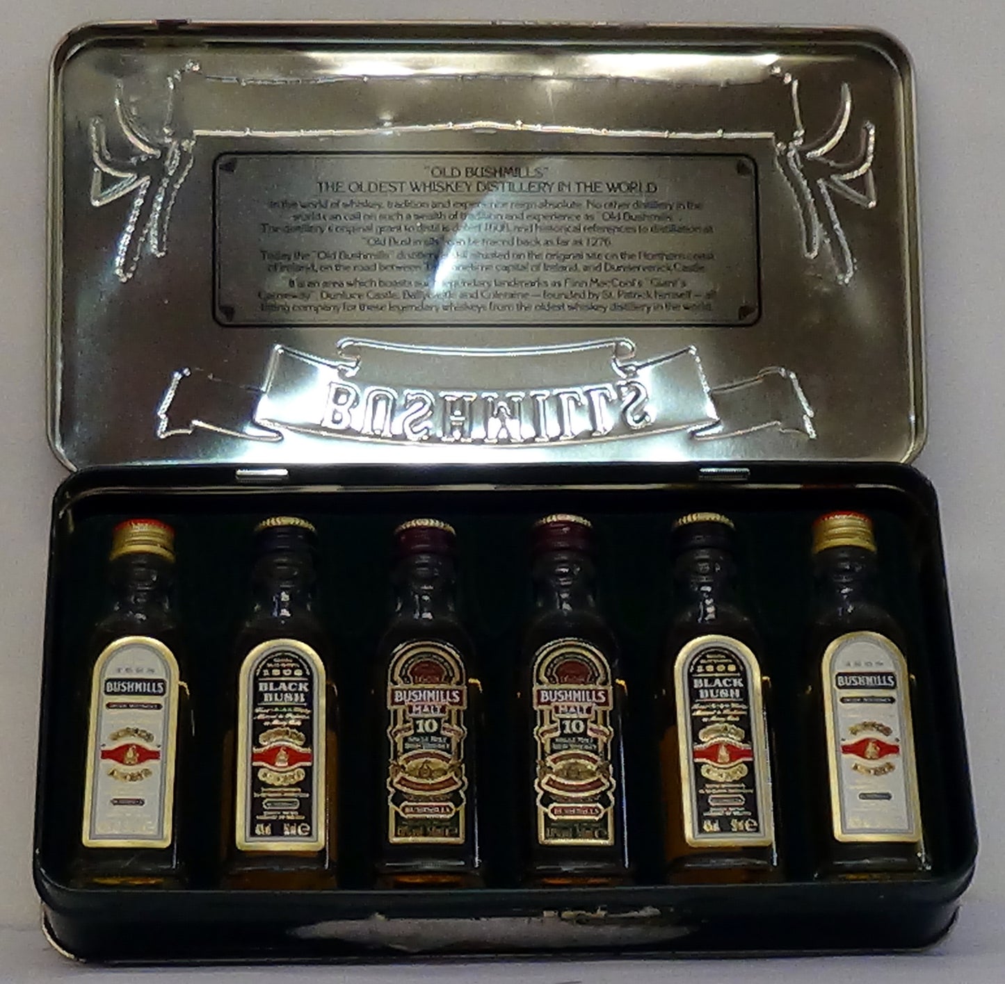 1980s BushMills Miniture Collection