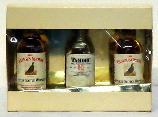 1980s Famous Grouse & Tamdhu 10 Year Old 5cl Pack