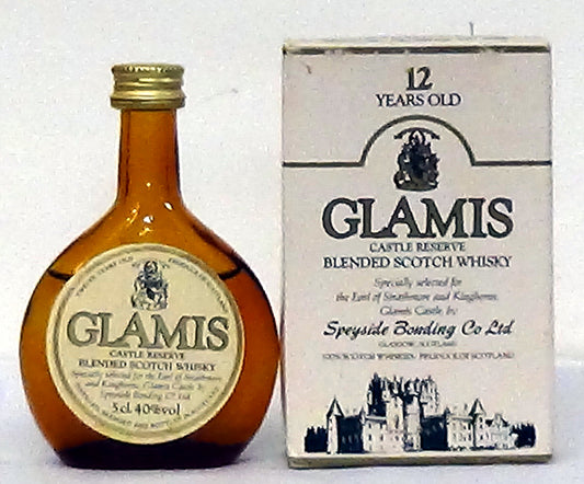 1980s Glamis Castle Reserve 12 Year Old 5cl £20