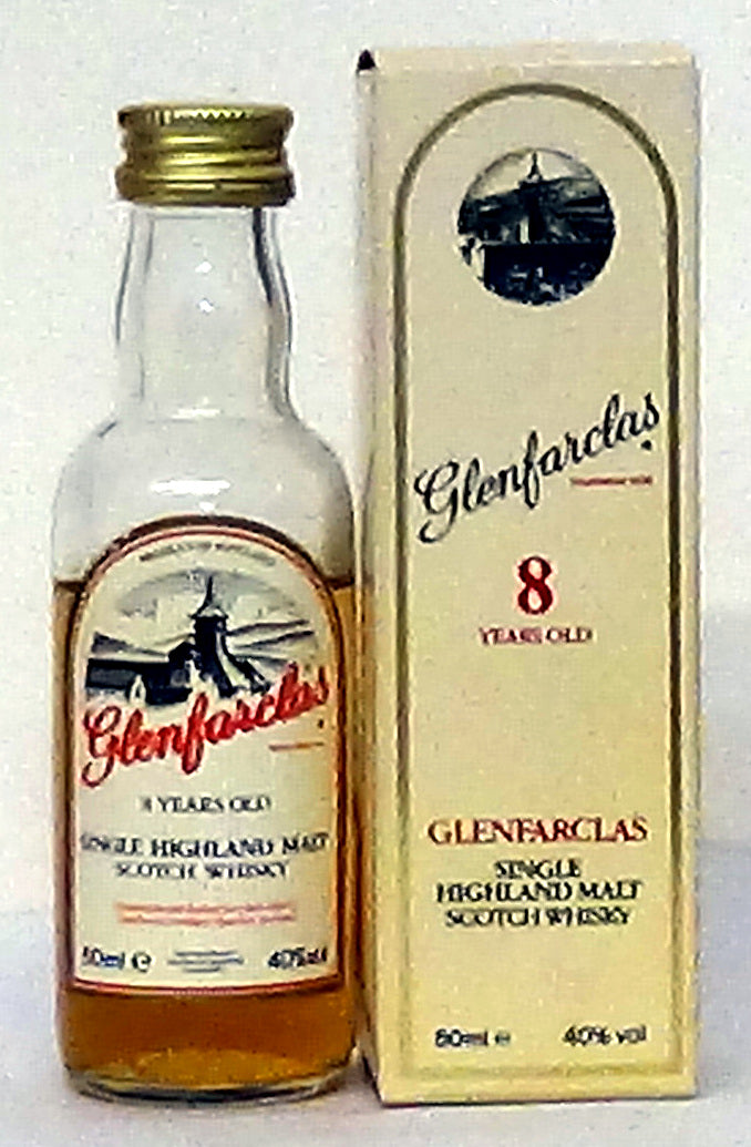 1980’s Glenfarclas 8 Year Old 3cl £12