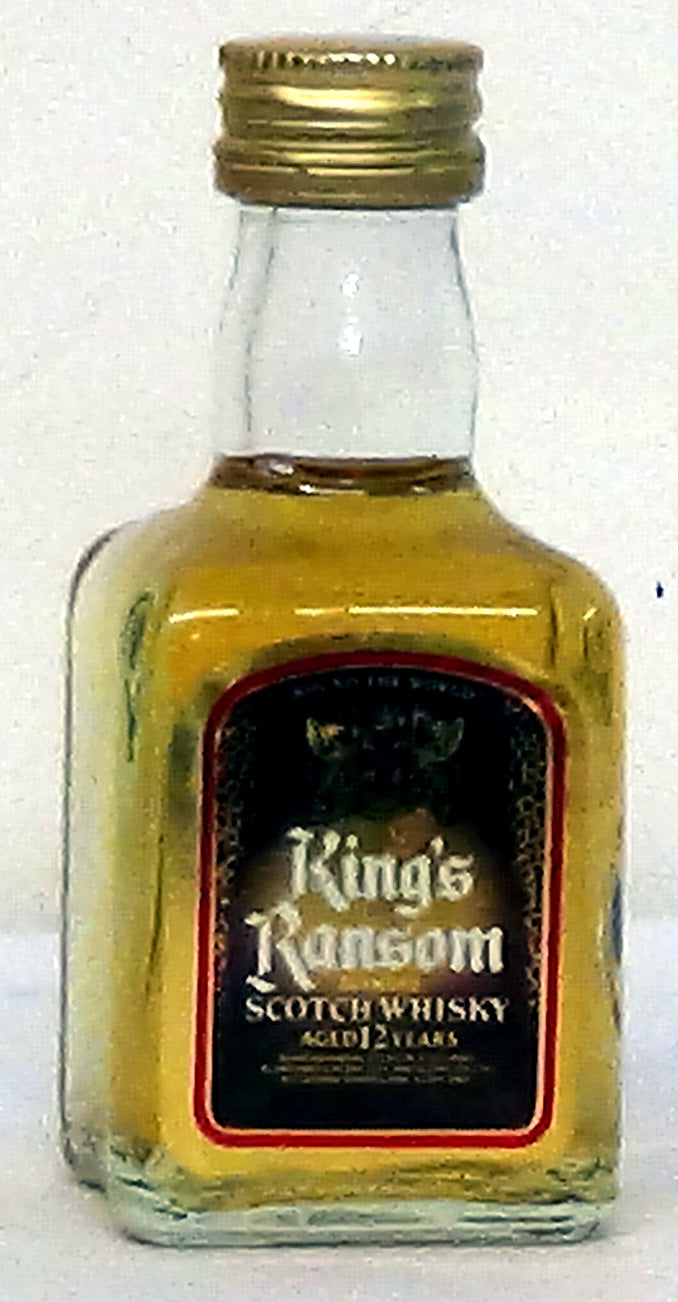 1980s Kings Ransom 12 year old 5cl