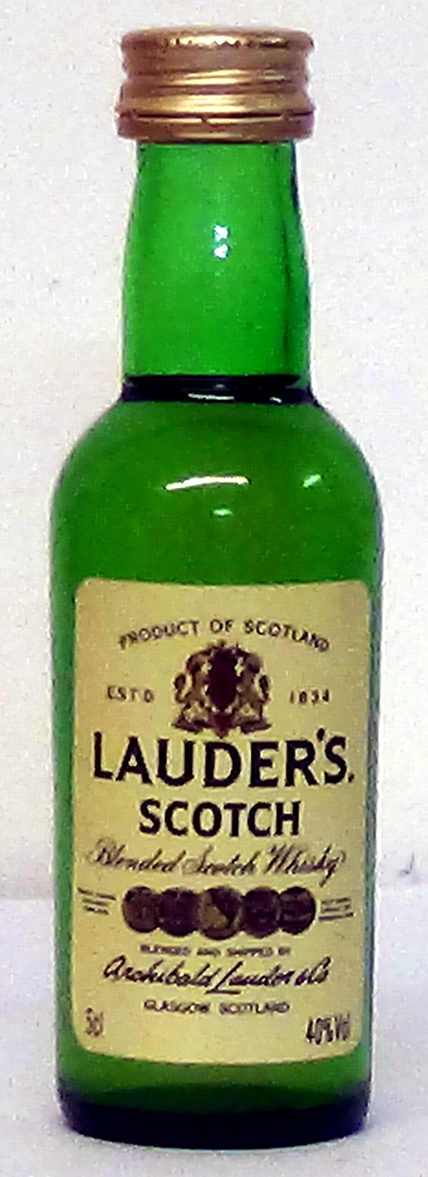 1980s Lauders scotch whisky 5cl