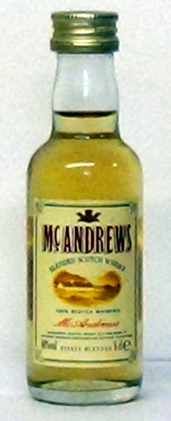 1980s McAndrews Blended Scotch Whisky 5cl