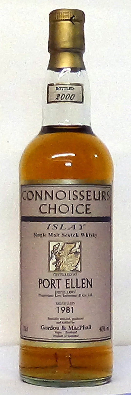 1981 Port Ellen Bottled 2000 Connoisseurs Choice Gordon & MacPhail