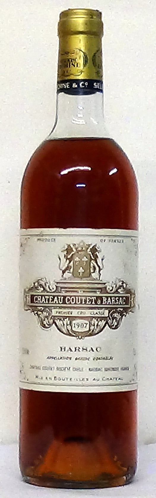 1987 Chateau Coutet 1er Classe Sauternes - Barsac