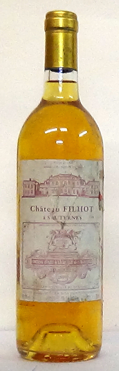 1989 Chateau Filhot 2nd Cru Classe Sauternes 70cl