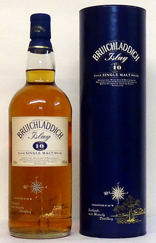 1990s Bruichladdich 10 Year ( Old Style) 1 Litre