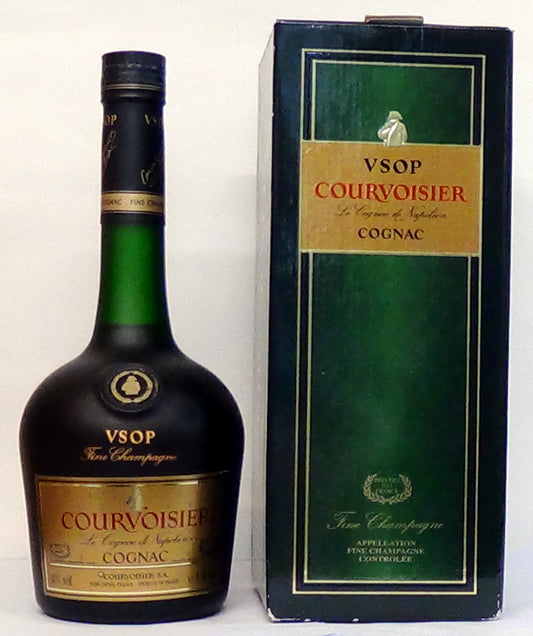 1990s Courvoisier VSOP fine champagne le cognac de napoleon 1 Litre