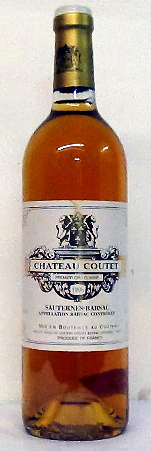 1996 Chateau Coutet 1er Classe Sauternes - Barsac