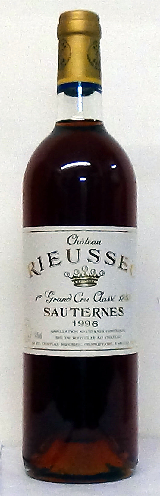 1996 Chateau Rieussec 1er Cru Classe Sauternes