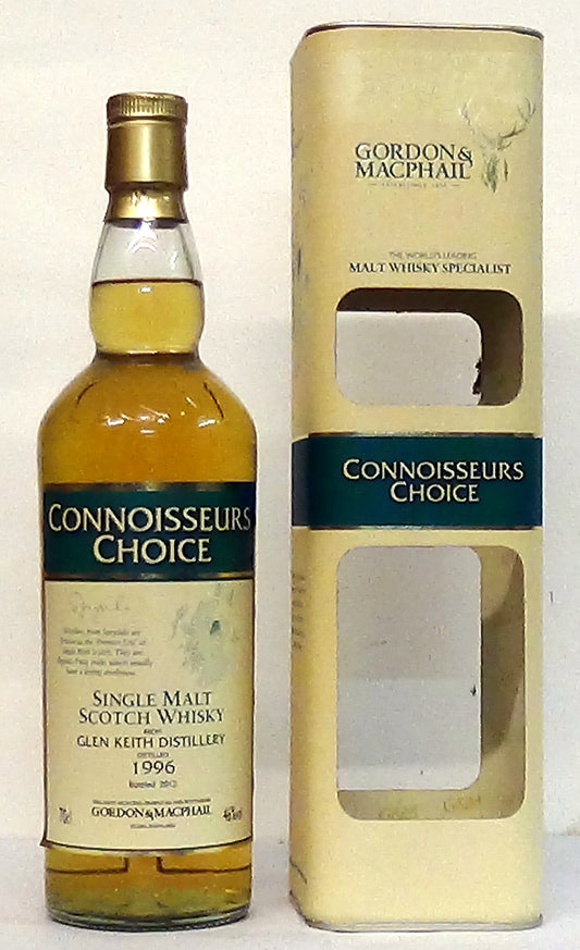 1996 Glen Keith Speyside bottled 2012 Gordon & MacPhal Connoisseurs Choice