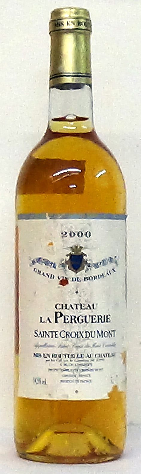 2000 Chateau La Perguerie Sainte Croix du Mont
