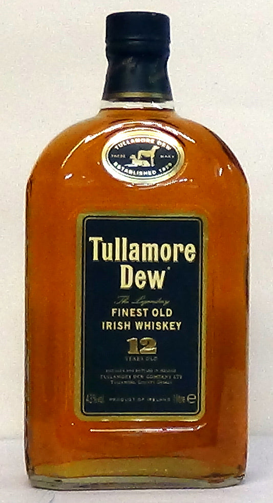 2010s Tullamore Dew 12 year old, 'The Legendary' Finest Old Irish Whiskey 1 litre