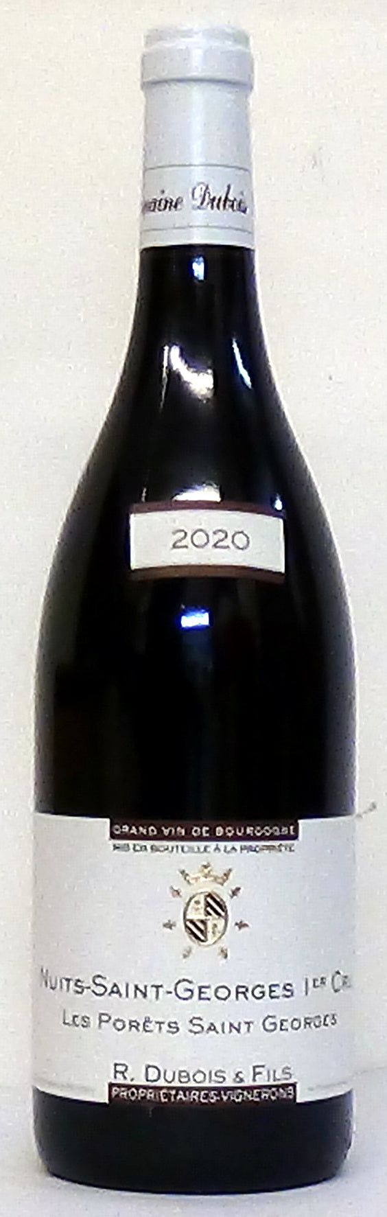 2020 Domaine R. Dubois et Fils Les Porrets-Saint-Georges Nuits-Saint-Georges Premier