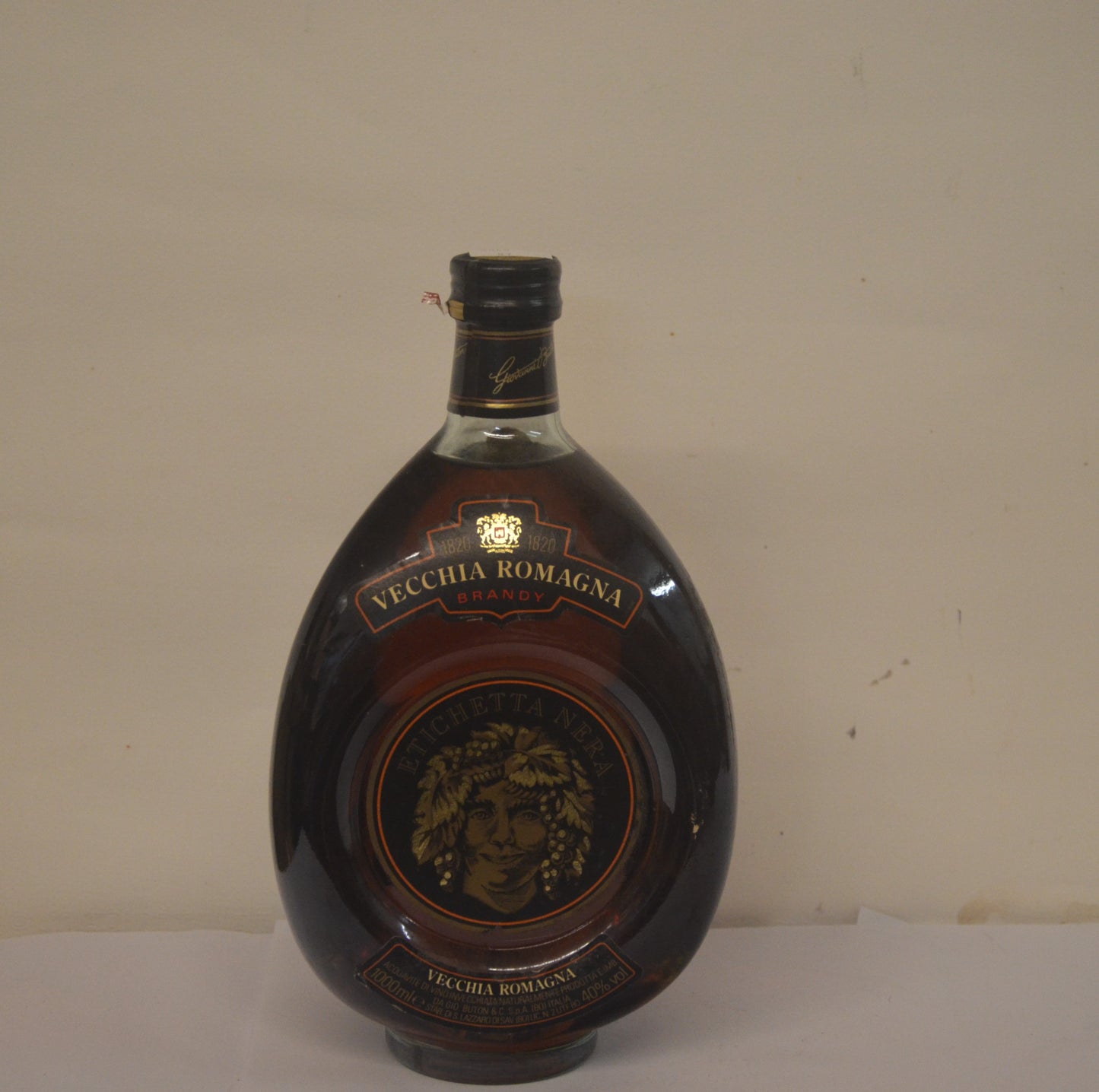 1980s Vecchia Romagna Etichetta Nera Brandy