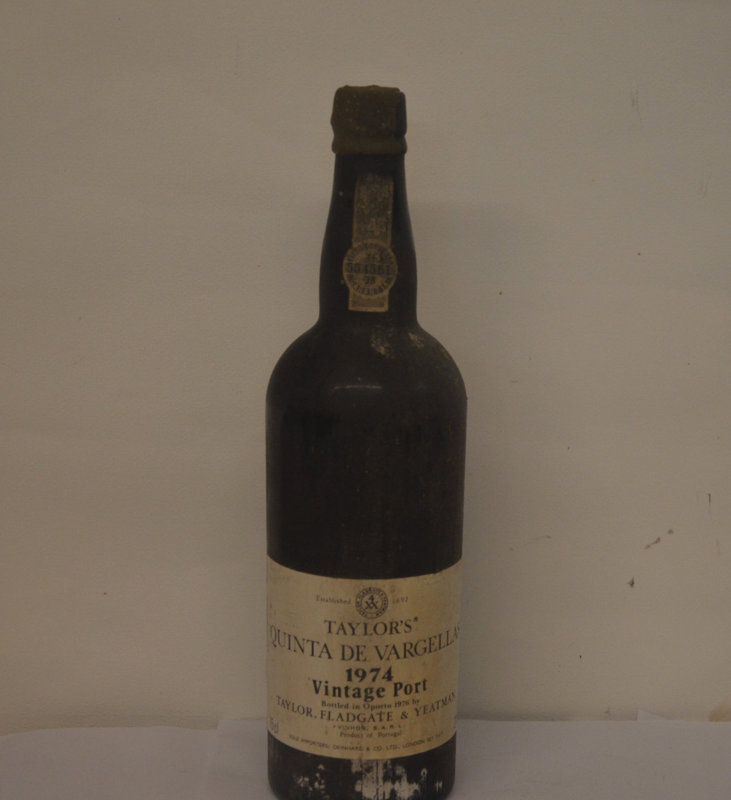 1974 Taylor’s Quinta Vargellas Vintage port