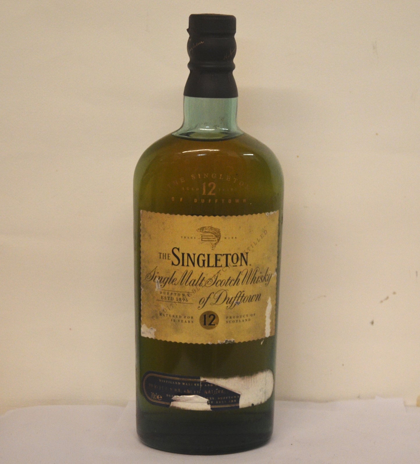 Singleton of Dufftown 12 yo 40% for duty free 1 Litre +/-2009