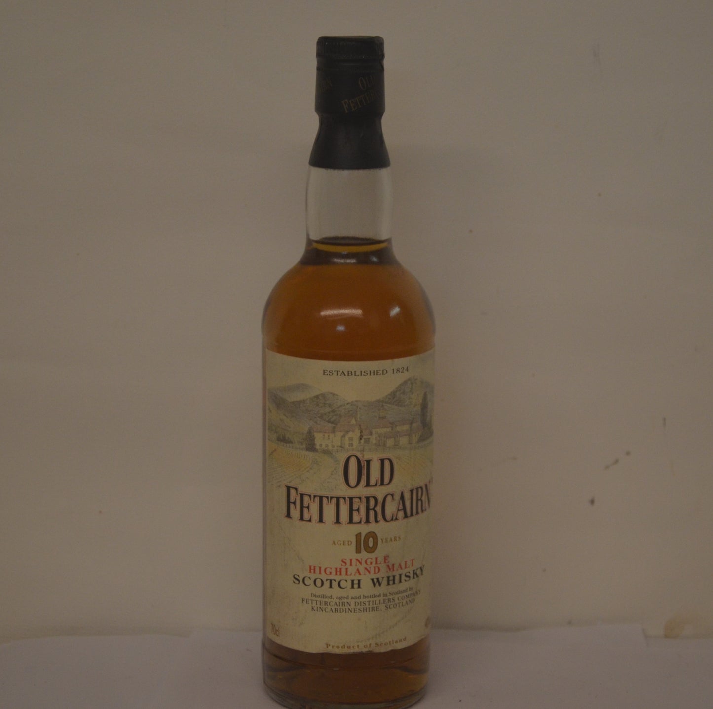 Old Fettercairn 10 Year Old Highland Malt early 1990's