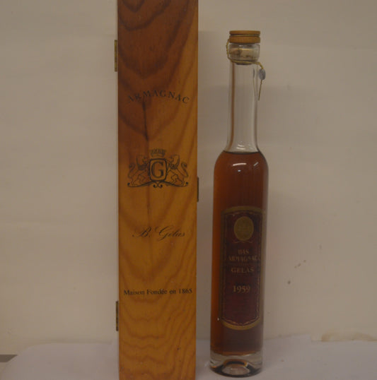 1959 B Gelas Bas Armagnac 35cl