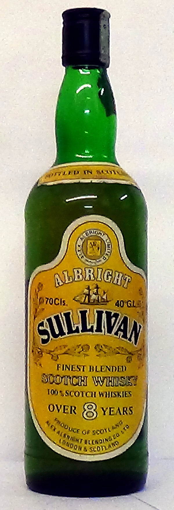 Alex Albright 'Sullivan' Over 8 Year Old Finest Blended Scotch Whisky