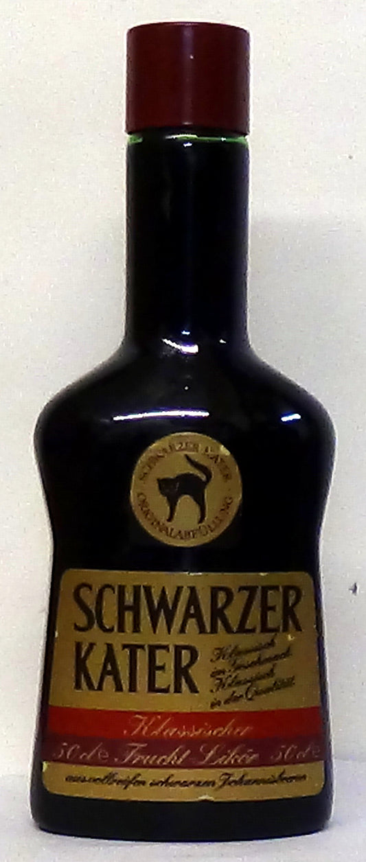 Black Hangover Liqueur by Schwarzer Kater Likoer 50cl