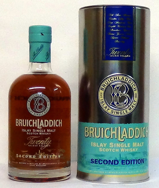 Bruichladdich 20 Year Old Second Edition 46%, OB, ‘Flirtation’, 2004