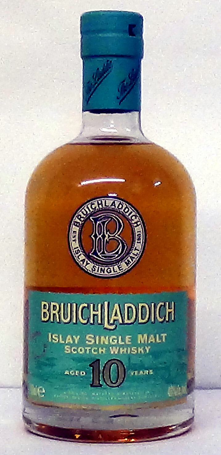 Bruichladdich aged 10 years 46% alc