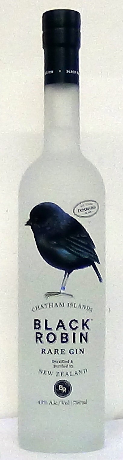 Chatham Islands Black Robin Rare Gin 43% Abv New Zealand