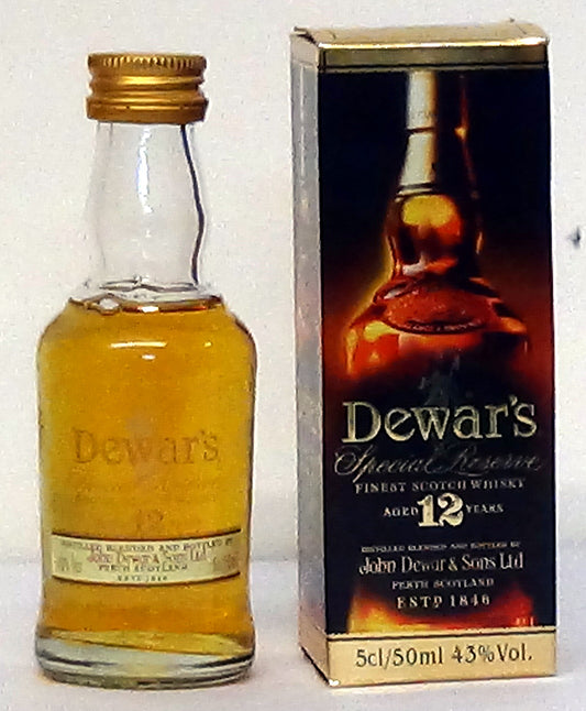 Dewar’s 12 yo (43%, OB, blend, +/-2008)