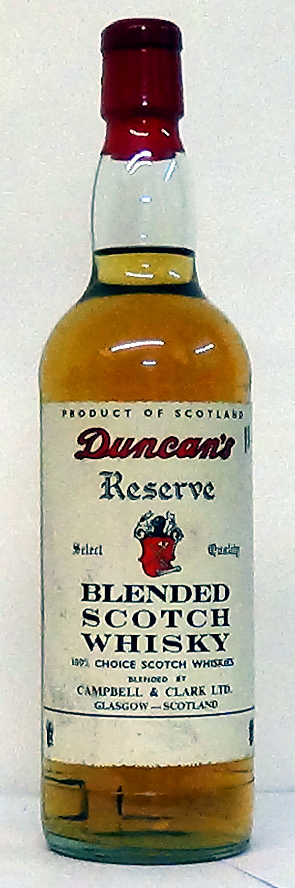 Duncan’s Reserve Blended Scotch