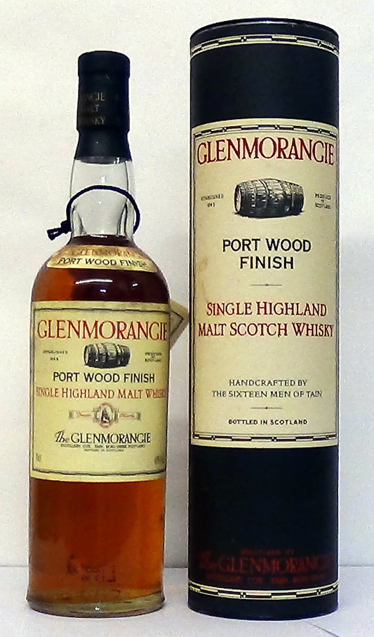 Glenmorangie Port Wood Finish Single Highland Malt Scotch Whisky, 43% vol, with original tin