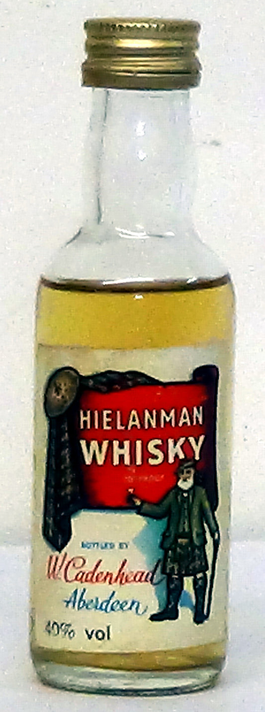 Hielanman W. Cadenhead whisky