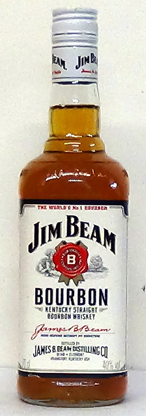 Jim Beam Bourbon Kentucky Straight Bourbon Whiskey, 70cl