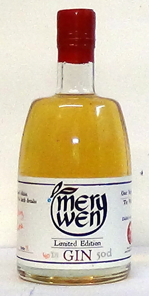 Mery Wen Strawberry & Rose Welsh Gin 50cl