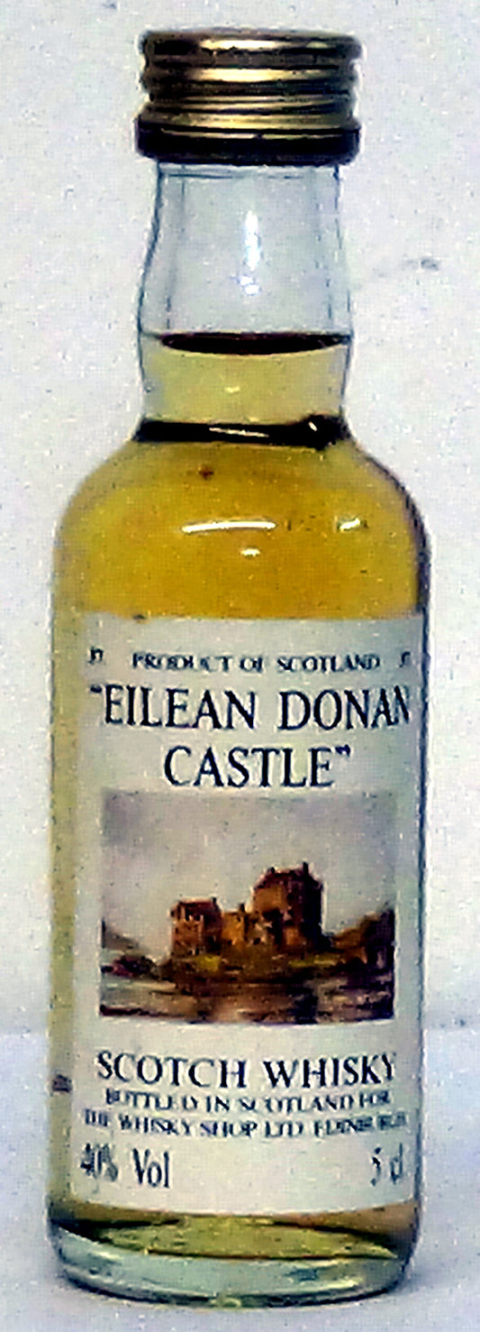 The Eilean Donan Castle Scotch Whisky 5cl £10