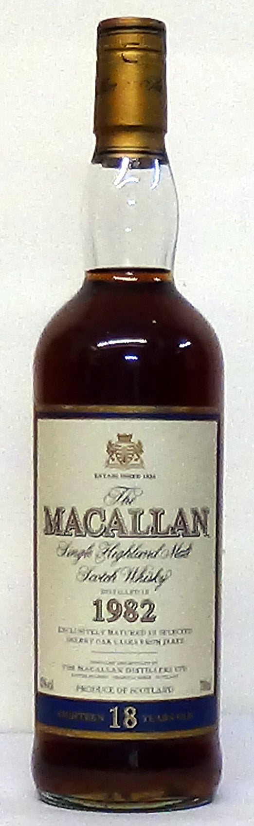 The Macallan 1982 Sherry Oak 18 Year Old