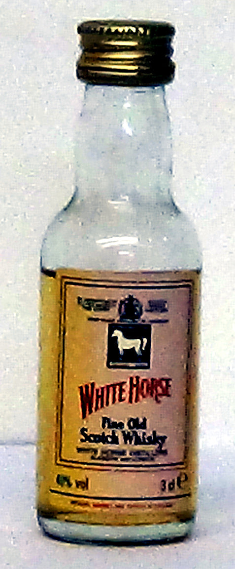 White Horse (40%, OB, blend, , +/-1980) 3cl