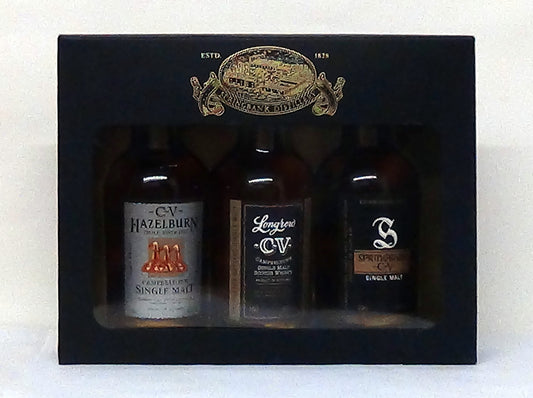 The Campletown Malts Springbank CV Collection 3 x 20cl - M&M Personal 